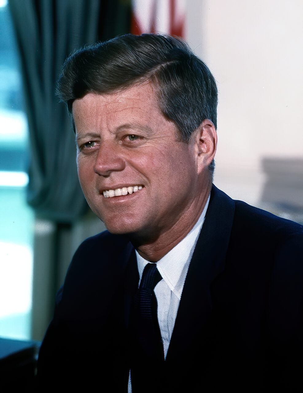 JFK portrait photograph