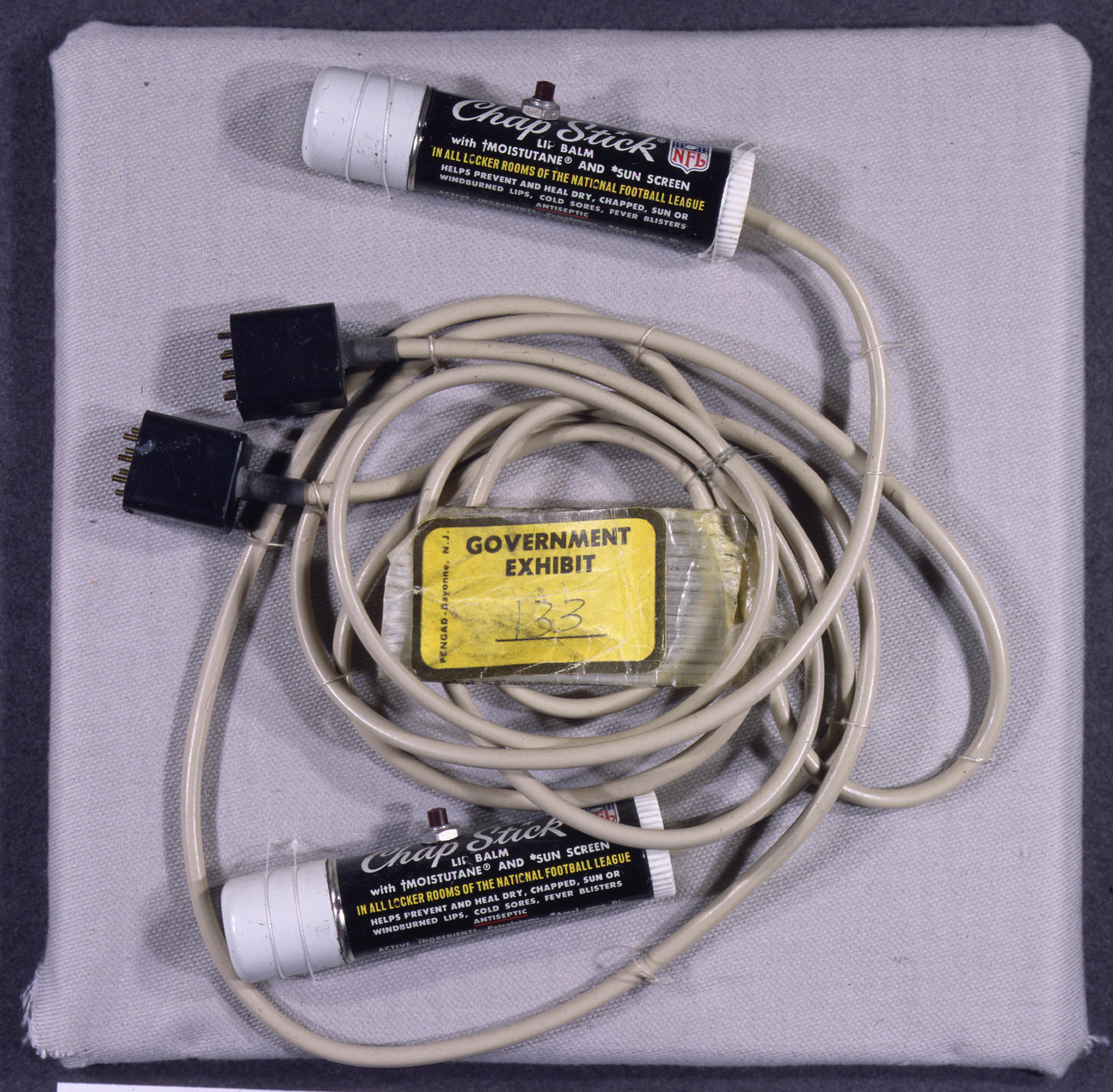 Watergate hidden microphones evidence